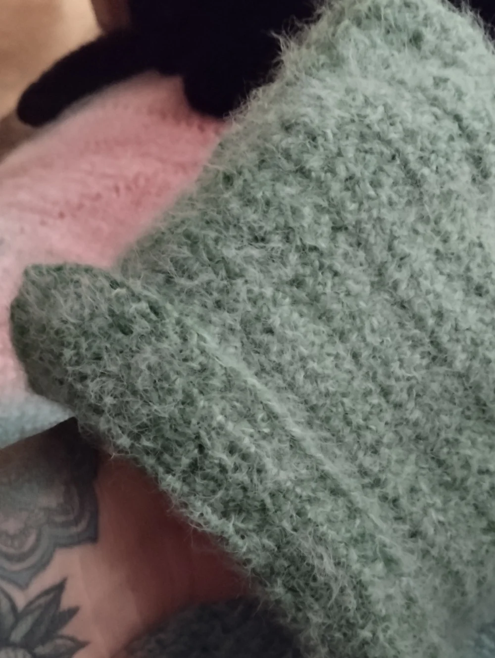 Hand Crocheted Beanie (Lil Ears)